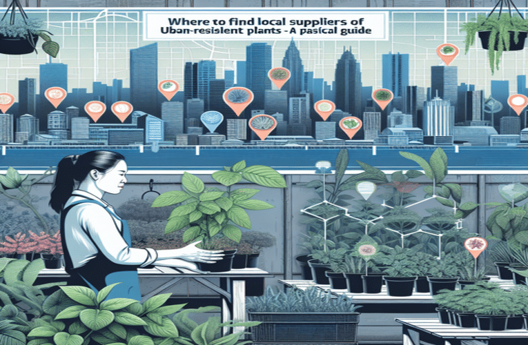 Gdzie znaleźć lokalnych dostawców roślin odpornych na warunki miejskie – praktyczny przewodnik