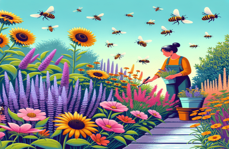 Jak projektować ogrody z myślą o pszczołach – kluczowe rośliny i praktyki pielęgnacyjne