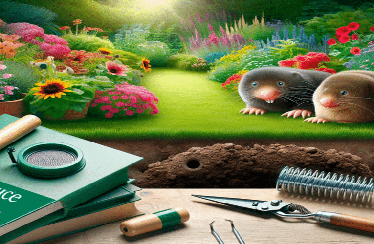 Jak zabezpieczyć ogród przed kretami – skuteczne metody i porady